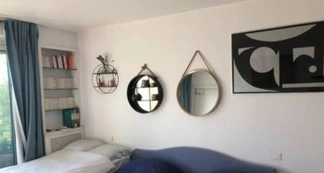 Eiffel Tower Mirabeau Bridge'S Eagle Sight Appartement Parijs