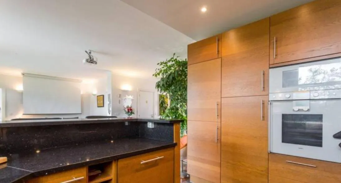 Eiffel Tower Mirabeau Bridge'S Eagle Sight Appartement Parijs